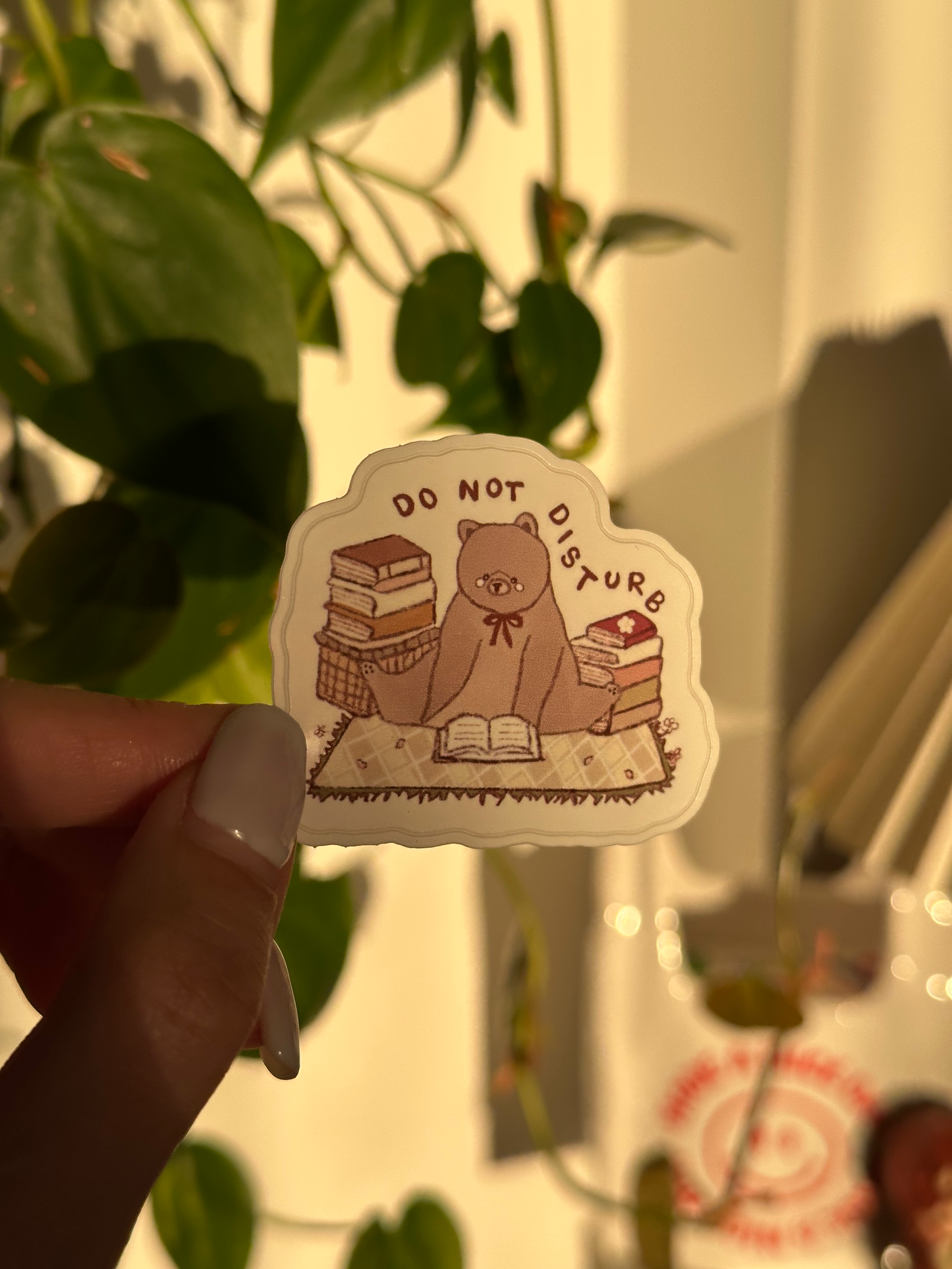 Do not distrubed - Die Cut Sticker